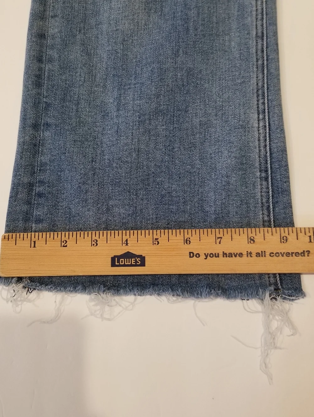 KUT FROM THE KLOTH Kelsey Fab Ab Ankle Flare Jeans Women's 12 Blue High Rise - Picture 7 of 10